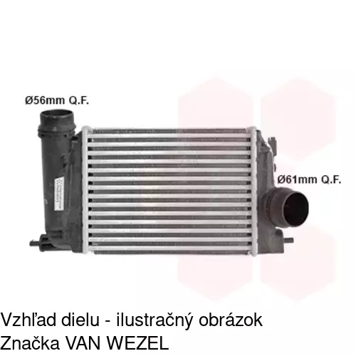 Chladiče vzduchu (Intercoolery) 27C1J82X /POLCAR/ - obr. 2