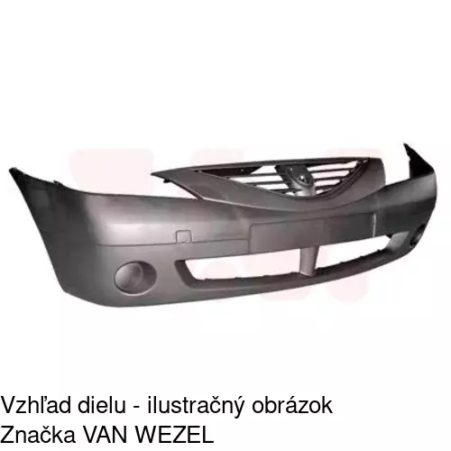 Predný nárazník 280007-1 /POLCAR/ - obr. 2