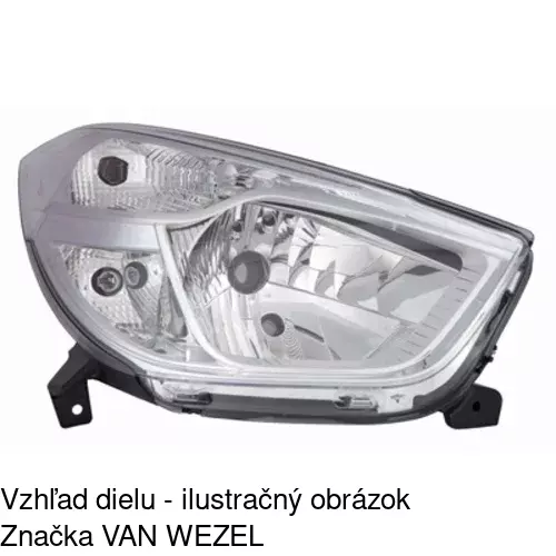 Hlavný reflektor 28M110-V /POLCAR/ - obr. 5