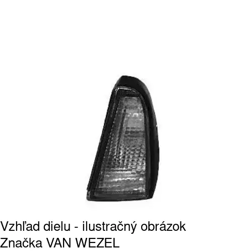 Predná smerovka 3001191E /POLCAR/ - obr. 3