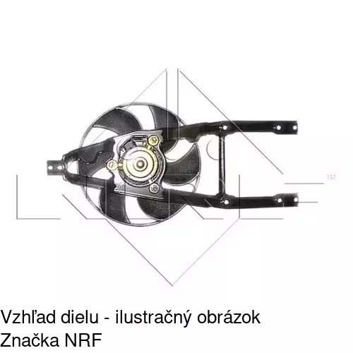 Ventilátory chladičov POLCAR 300123W3