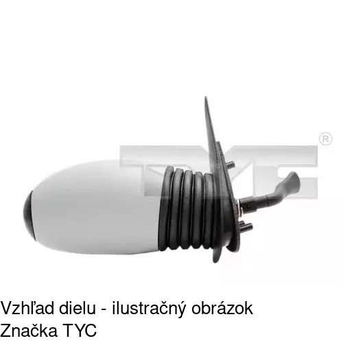 Vonkajšie zrkadlo 3002512M /POLCAR/ - obr. 3