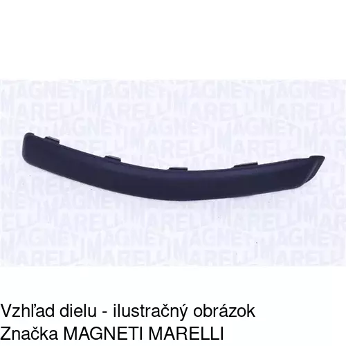 Lišta nárazníka 3003077J /POLCAR/ - obr. 1