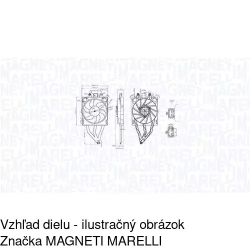Ventilátory chladičov 300323W5 /POLCAR/ - obr. 1