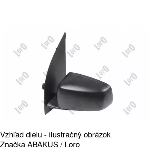 Vonkajšie zrkadlo 3003511M /POLCAR/ - obr. 1