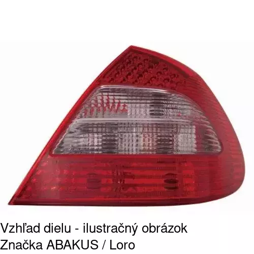 Hmlové svetlo - predné 300530-E /POLCAR/ - obr. 1