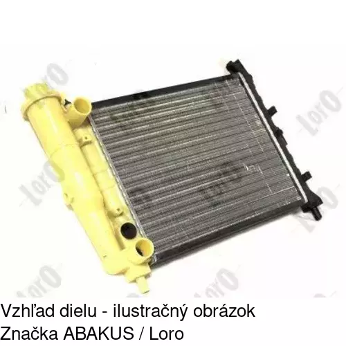 Chladiče vody 3016085X /POLCAR/ - obr. 2