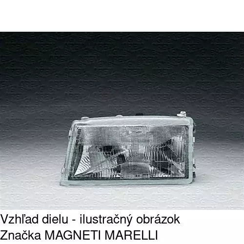 Hlavný reflektor 3016092E /POLCAR/