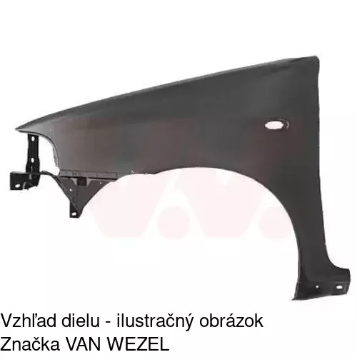 Predný blatník 301702-Q /POLCAR/ - obr. 1