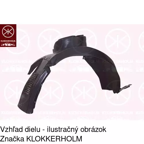 Podblatník (plast) POLCAR 3018FL1X