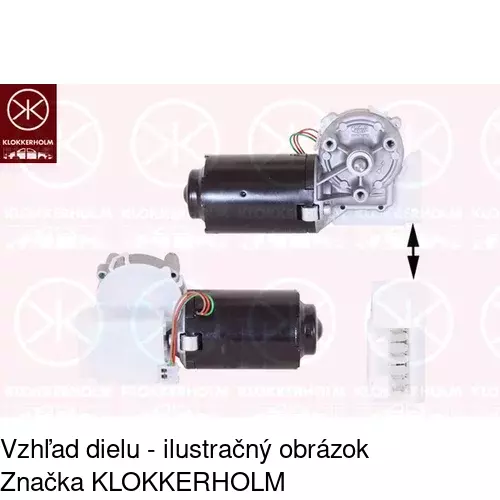 Motorček stieračov POLCAR 3018SWP1