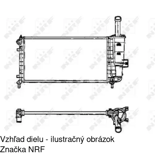 Chladiče vody 302308A1 /POLCAR/ - obr. 1