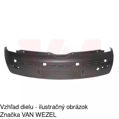 Zadný nárazník 302396-J /POLCAR/ - obr. 1