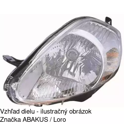 Hlavný reflektor 3024102E /POLCAR/ - obr. 4