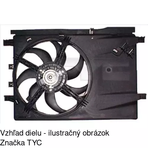 Ventilátory chladičov 302423W5 /POLCAR/ - obr. 4