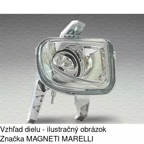 Hmlové svetlo - predné 3024290E /POLCAR/ - obr. 3