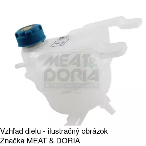 Nádržky vyrovnávacie 3024ZB-2 /POLCAR/ - obr. 1