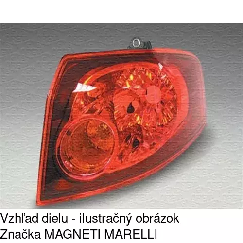 Zadné svetlo POLCAR 302987-U