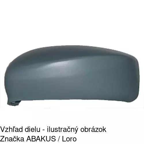Rám vonkajšieho zrkadla 303055PM /POLCAR/ - obr. 2