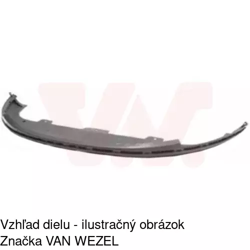 Dolný kryt nárazníka 303125-1 /POLCAR/ - obr. 1