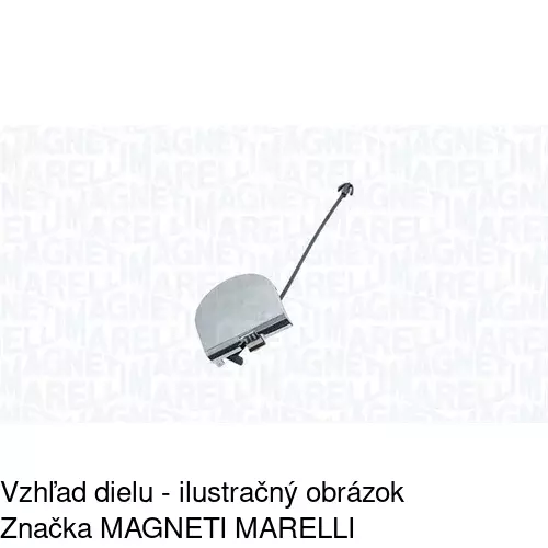 Záslepka ťažného háku 30359619 /POLCAR/ - obr. 1