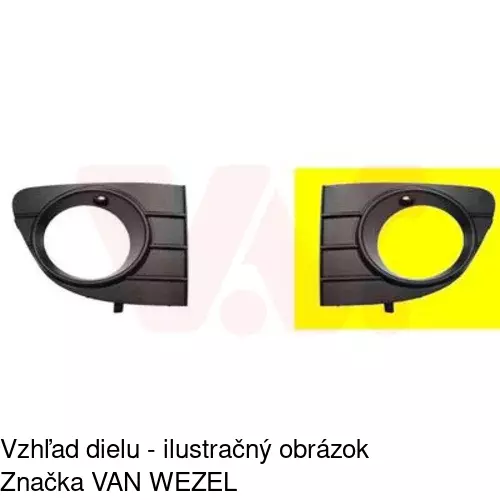 Kryt v nárazníku 303627-9 /POLCAR/ - obr. 2