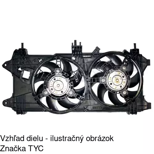 Ventilátory chladičov 304123W5 /POLCAR/ - obr. 3