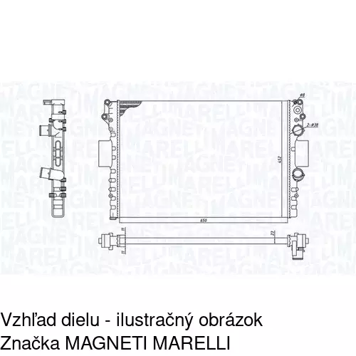 Chladiče vody 3052082X /POLCAR/ - obr. 4