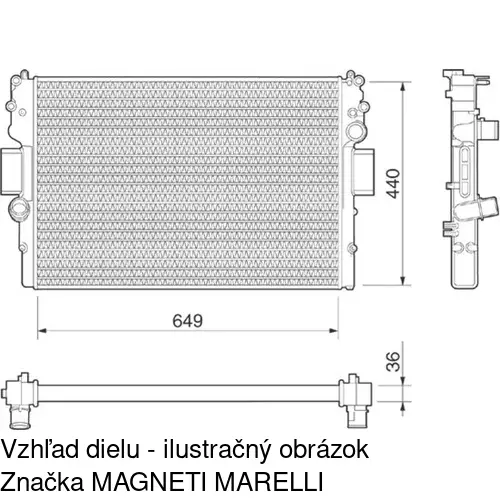 Chladiče vody 3052085X /POLCAR/ - obr. 1
