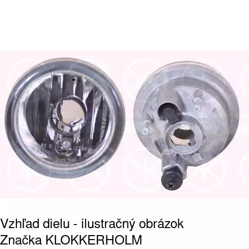 Hmlové svetlo - predné 3075301E /POLCAR/ - obr. 1