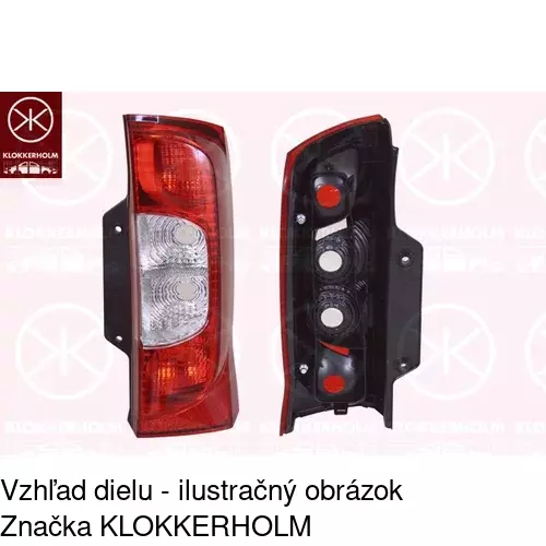 Zadné svetlo 3085881E /POLCAR/ - obr. 1