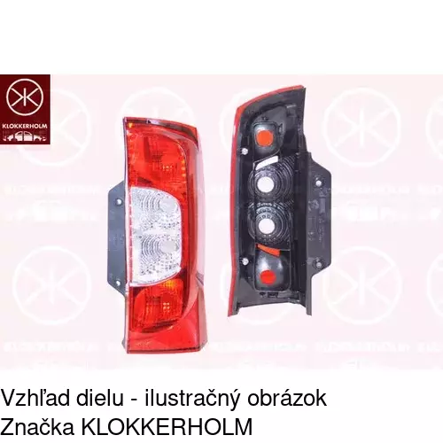 Zadné svetlo 3085882E /POLCAR/ - obr. 1