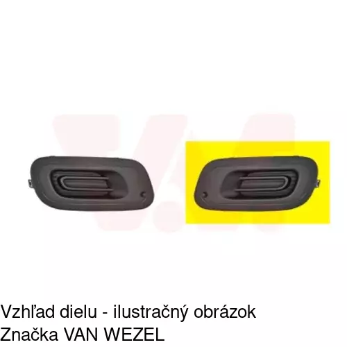 Kryt v nárazníku 30A127-1 /POLCAR/ - obr. 1