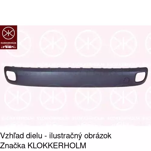 Lišta nárazníka POLCAR 30A196-5