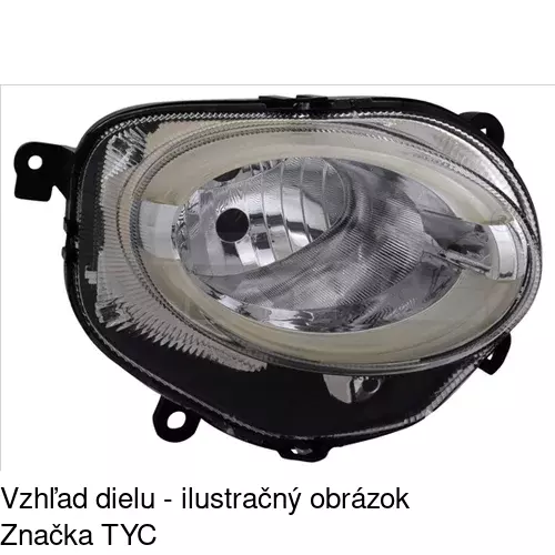 Hlavný reflektor POLCAR 30A2091U