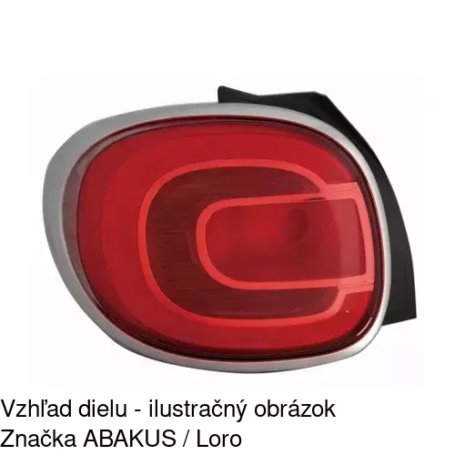 Zadné svetlo 30L1881U /POLCAR/ - obr. 3