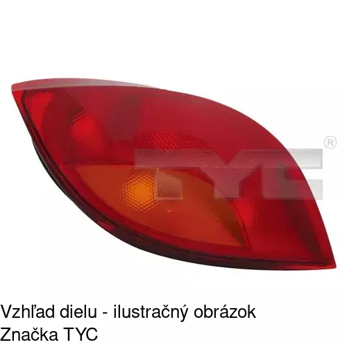 Zadné svetlo POLCAR 3200870E