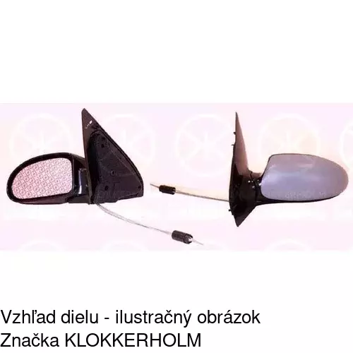 Vonkajšie zrkadlo 3201521M /POLCAR/ - obr. 1