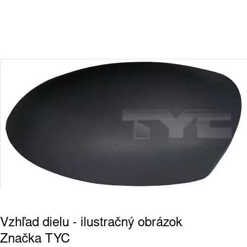 Rám vonkajšieho zrkadla 320154TM /POLCAR/ - obr. 1