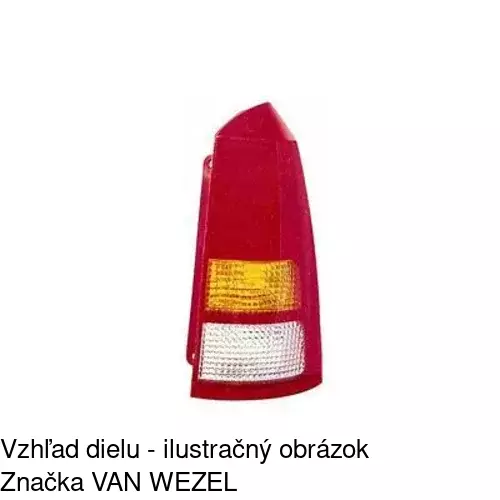 Zadné svetlo 3201882T /POLCAR/ - obr. 4