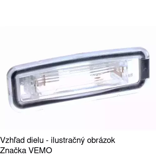 Svetlo na osvetlenie evidenčného čísla 3201958E /POLCAR/ - obr. 5