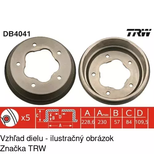 Hlavný reflektor 3205105E /POLCAR/ - obr. 2