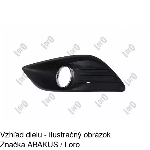 Kryt v nárazníku 3205273R /POLCAR/ - obr. 3