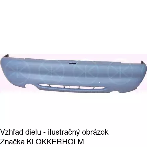 Predný nárazník 320707-5 /POLCAR/