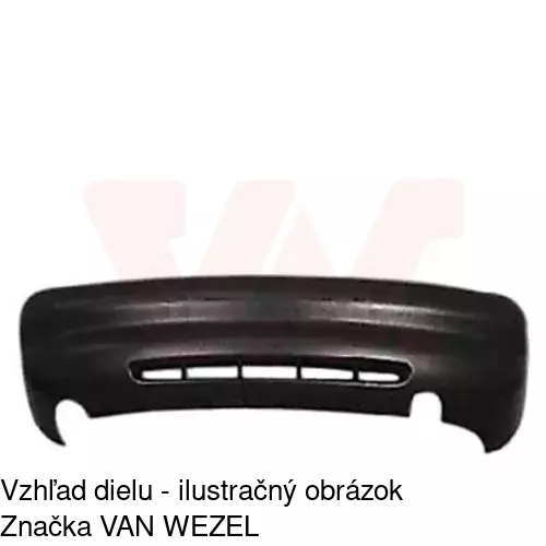 Zadný nárazník POLCAR 320796