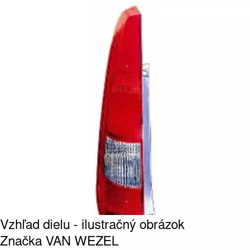 Zadné svetlo 3212870E /POLCAR/ - obr. 3