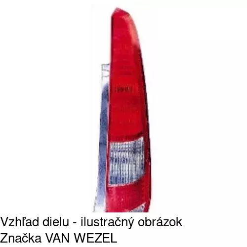 Zadné svetlo 3212881E /POLCAR/ - obr. 2