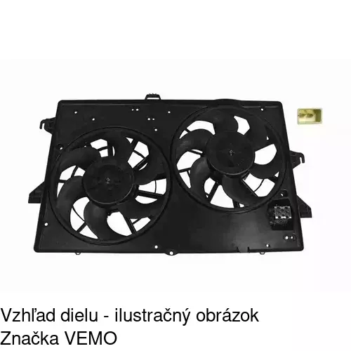 Ventilátory chladičov 321623W6 /POLCAR/ - obr. 1
