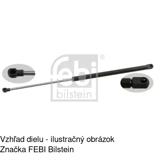 Plynová pružina 3216AB4 /POLCAR/ - obr. 1