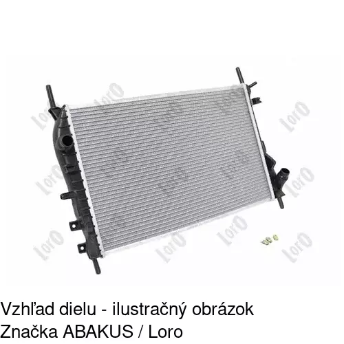 Chladiče vody 321808A5 /POLCAR/ - obr. 5
